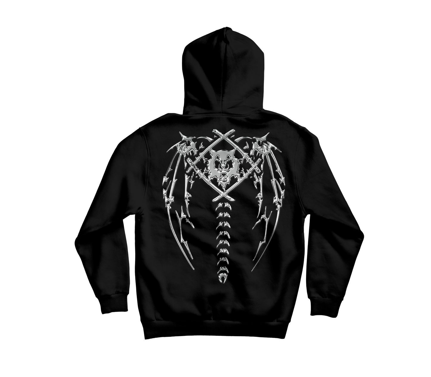 Chrome Spine Hoodie