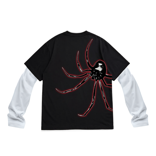 Spider Webbed Skater Tee